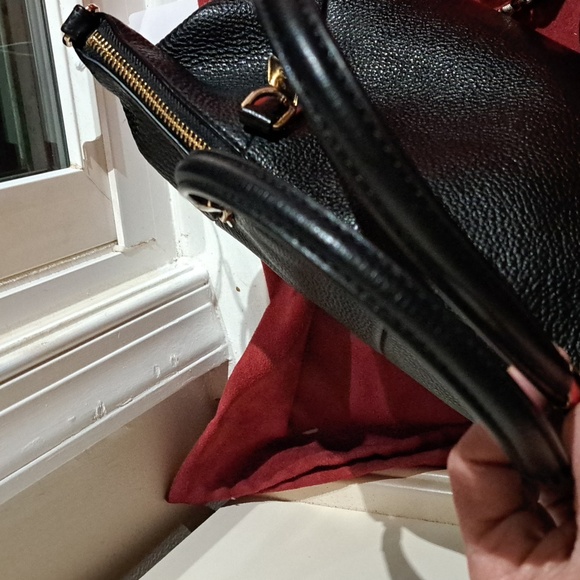 Coach Madison Kelsey Black Leather Satchel, Shoulder/ Crossbody NEW - Picture 16 of 17